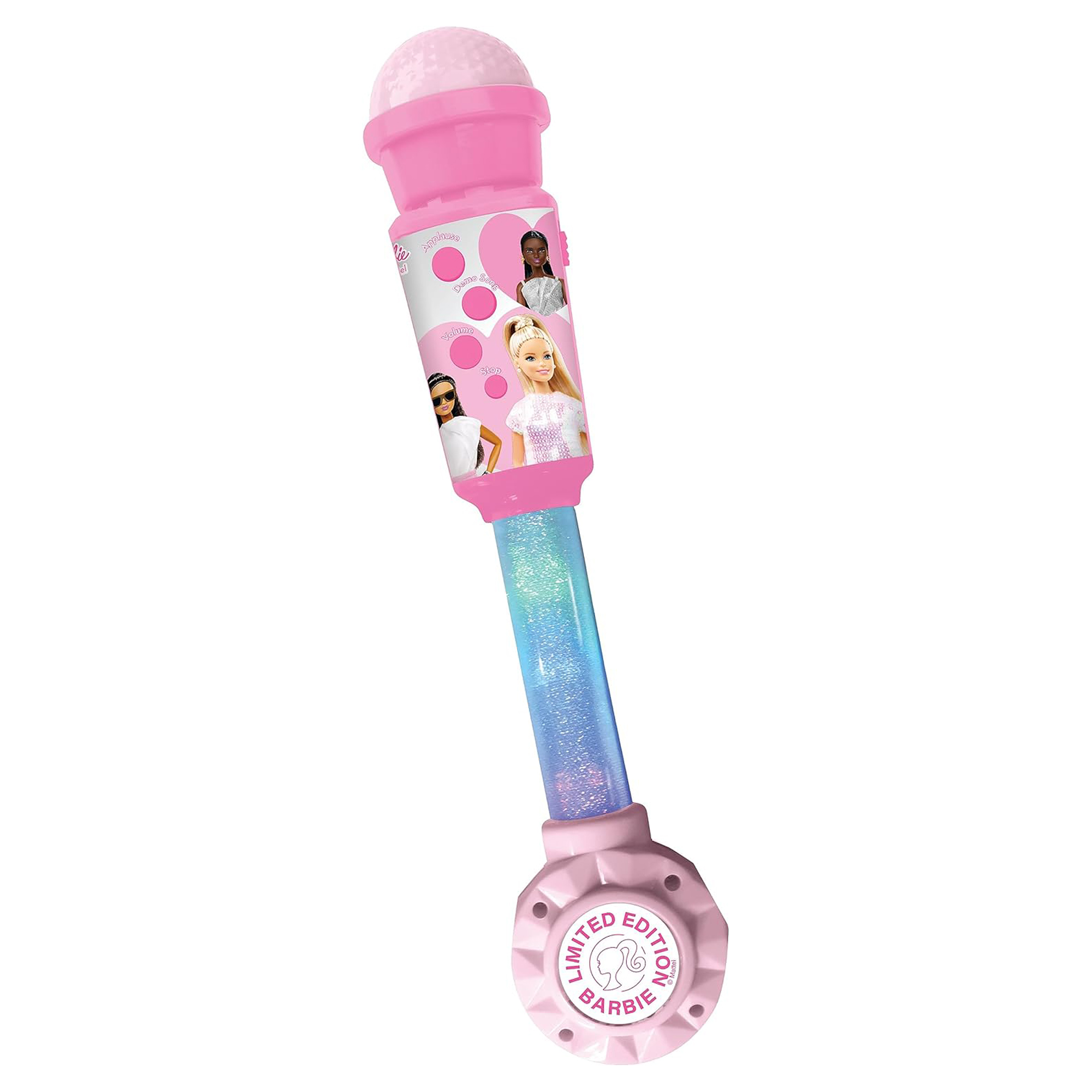 Lexibook Svítící trendy mikrofon Barbie s melodiemi