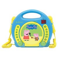 Peppa Pig Portable CD Player with 2 microphones
