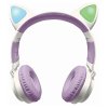 Wireless Headphones with Luminous Cat Ears