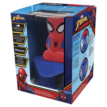 Reproduktor se svítící figurkou Spider-Man