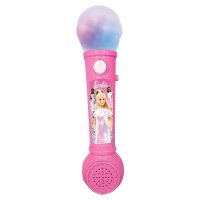 Svítící mikrofon Barbie s melodiemi