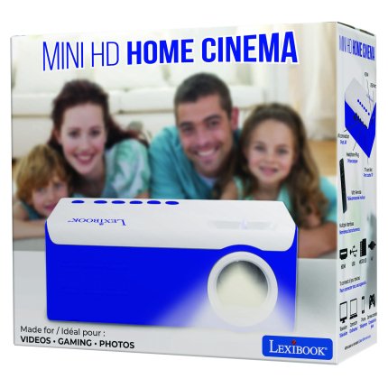 Mini domácí kino – projektor pro filmy, hry a fotografie