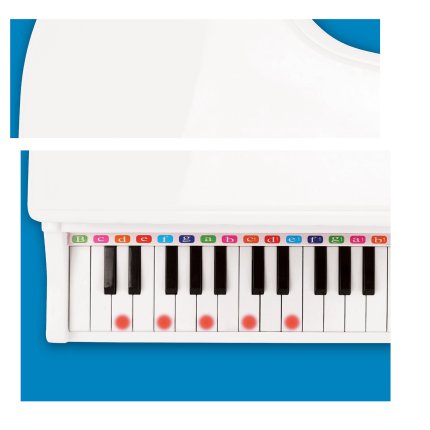 Elektronisches Mini-Klavier mit Mikrofon