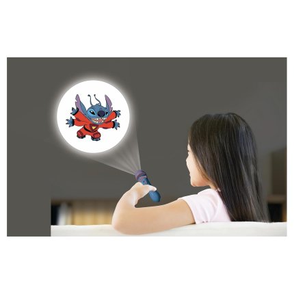 Baterka s projektorem Disney Stitch