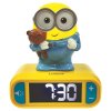 Alarm Clock with Minions 3D Night Light