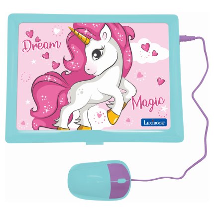 French-English Educational Laptop Unicorn