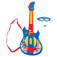 Elektronische Gitarre mit Brille und Mikrofon Paw Patrol – Helfer auf vier Pfoten