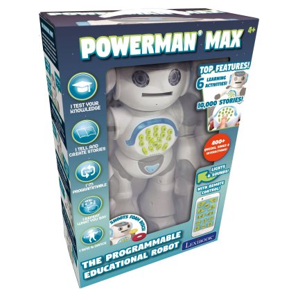 Mluvící robot Powerman Max (anglická verze)