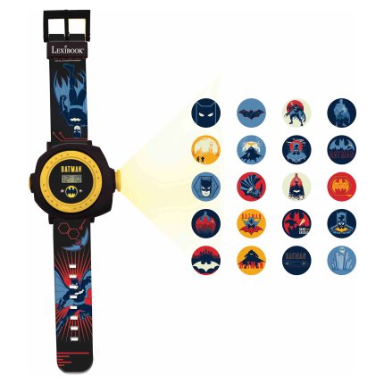 Digitální promítací hodinky Batman