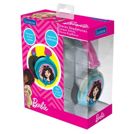 Skládací drátová sluchátka Barbie