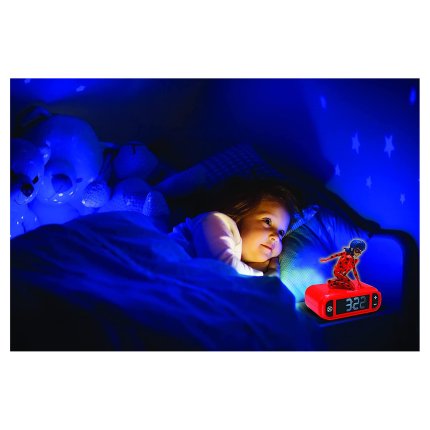 Wecker mit 3D-Nachtlicht Miraculous: Ladybug & Cat Noir