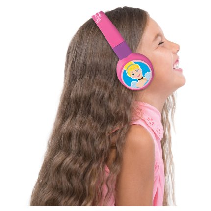 Faltbare kabellose Kopfhörer Disney-Prinzessinnen