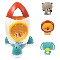 Space Rocket Bath Toy Set with 3 animals