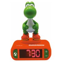Alarm Clock with Super Mario Yoshi 3D Figurine