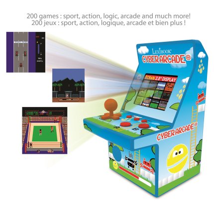Cyber Arcade 2,8" Game Console - 200 games