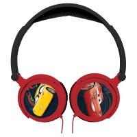 Disney Cars Wired Foldable Headphones