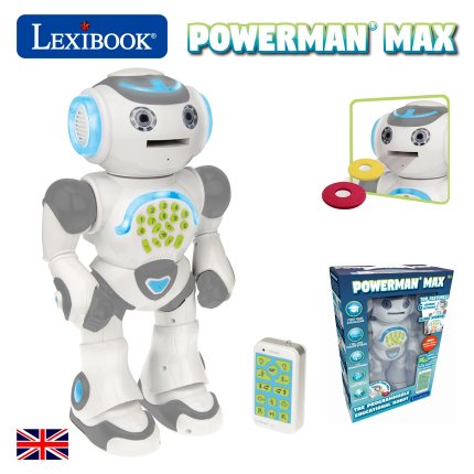 Hovoriaci robot Powerman Max (anglická verzia)