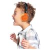 Faltbare kabellose Kopfhörer im Basketball-Design