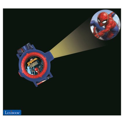 Digitálne premietacie hodinky Spider-Man