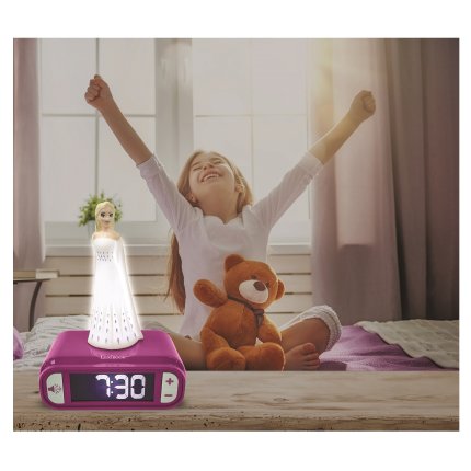 Wecker mit 3D-Nachtlicht Die Eiskönigin – Völlig unverfroren Elsa