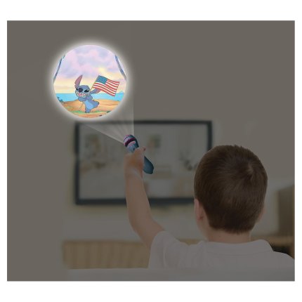 Taschenlampe mit Projektor Disney Stitch