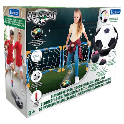 AeroFoot - Fußball-Lichtscheibe + 2 Tore