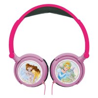 Skládací drátová sluchátka Disney Princezny
