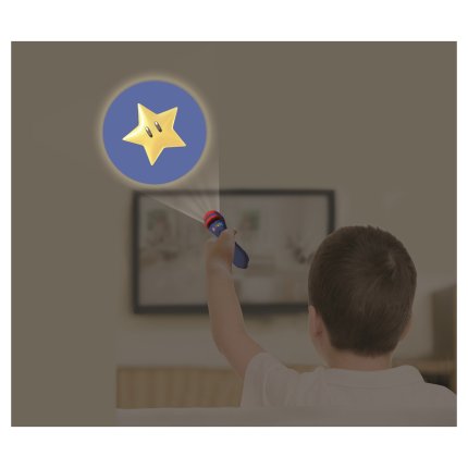 Taschenlampe mit Projektor Super-Mario