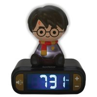 Ceas Deșteptător cu Lumină de Noapte 3D Harry Potter