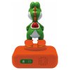 Budík s 3D figurkou Super Mario Yoshi
