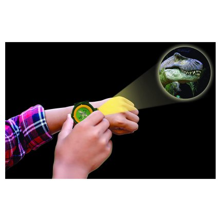 Digitální promítací hodinky s dinosaury