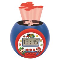Ceas deșteptător cu proiector Super Mario