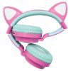 Kabellose Barbie-Kopfhörer mit leuchtenden Katzenohren