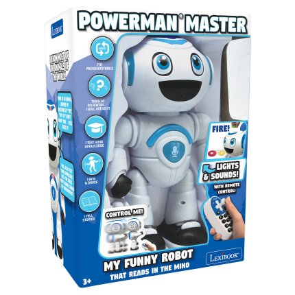 Mluvící robot Powerman Master (anglická verze)