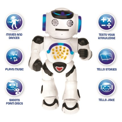 Sprechender Roboter Powerman (Englische Version)