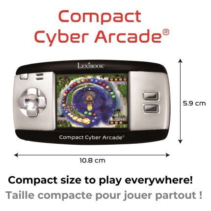 Spielekonsole Compact Cyber Arcade 2,5" – 250 Spiele