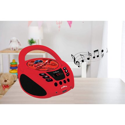 Tragbarer CD-Player Miraculous: Ladybug & Cat Noir
