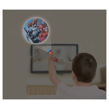 Taschenlampe mit Projektor Spider-Man