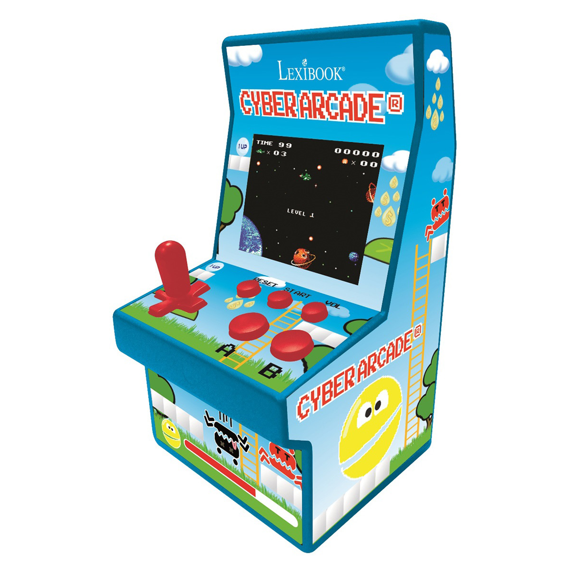 Lexibook Herná konzola Cyber Arcade 2,8" - 200 hier