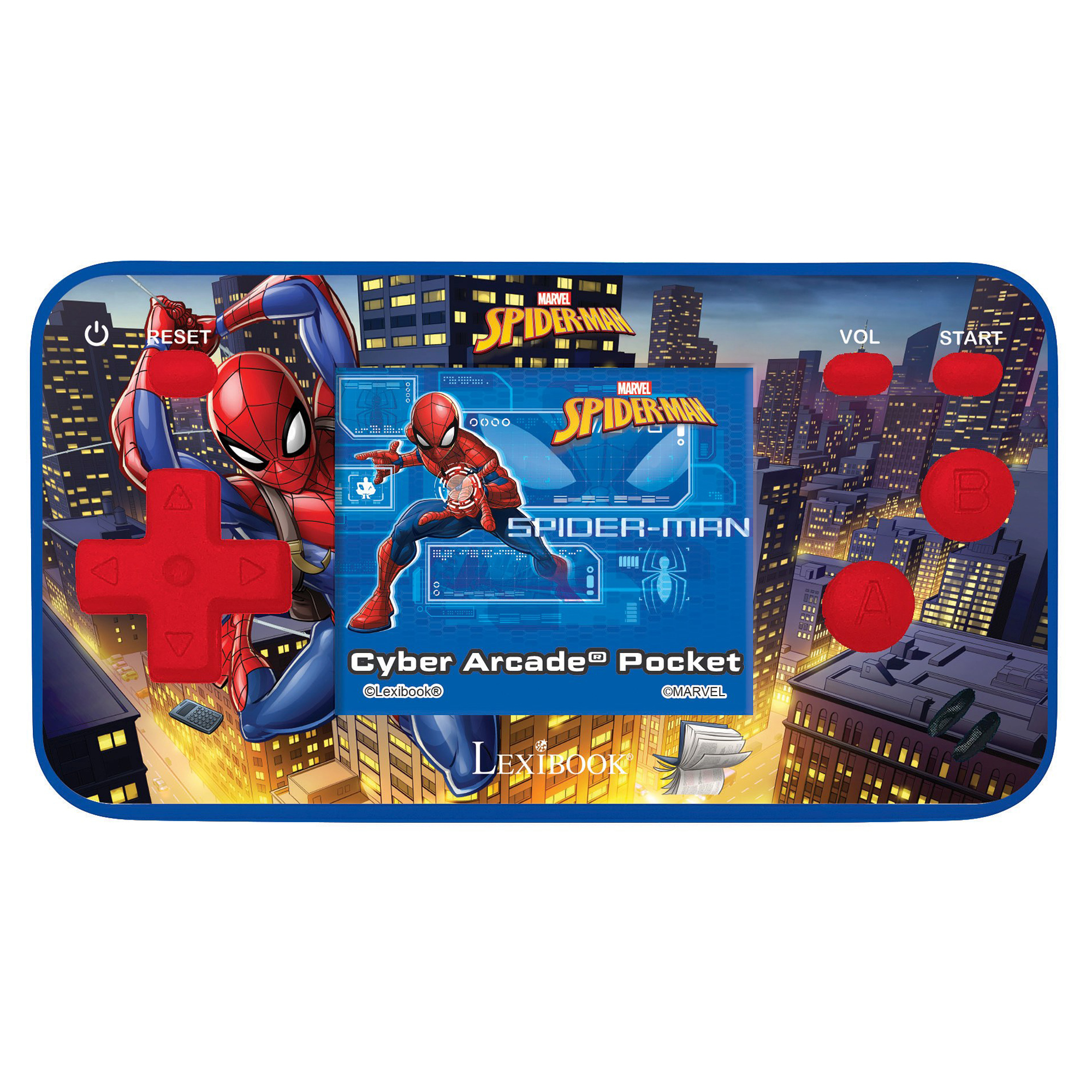 Lexibook Herná konzola Cyber Arcade Pocket 1,8" Spider-Man