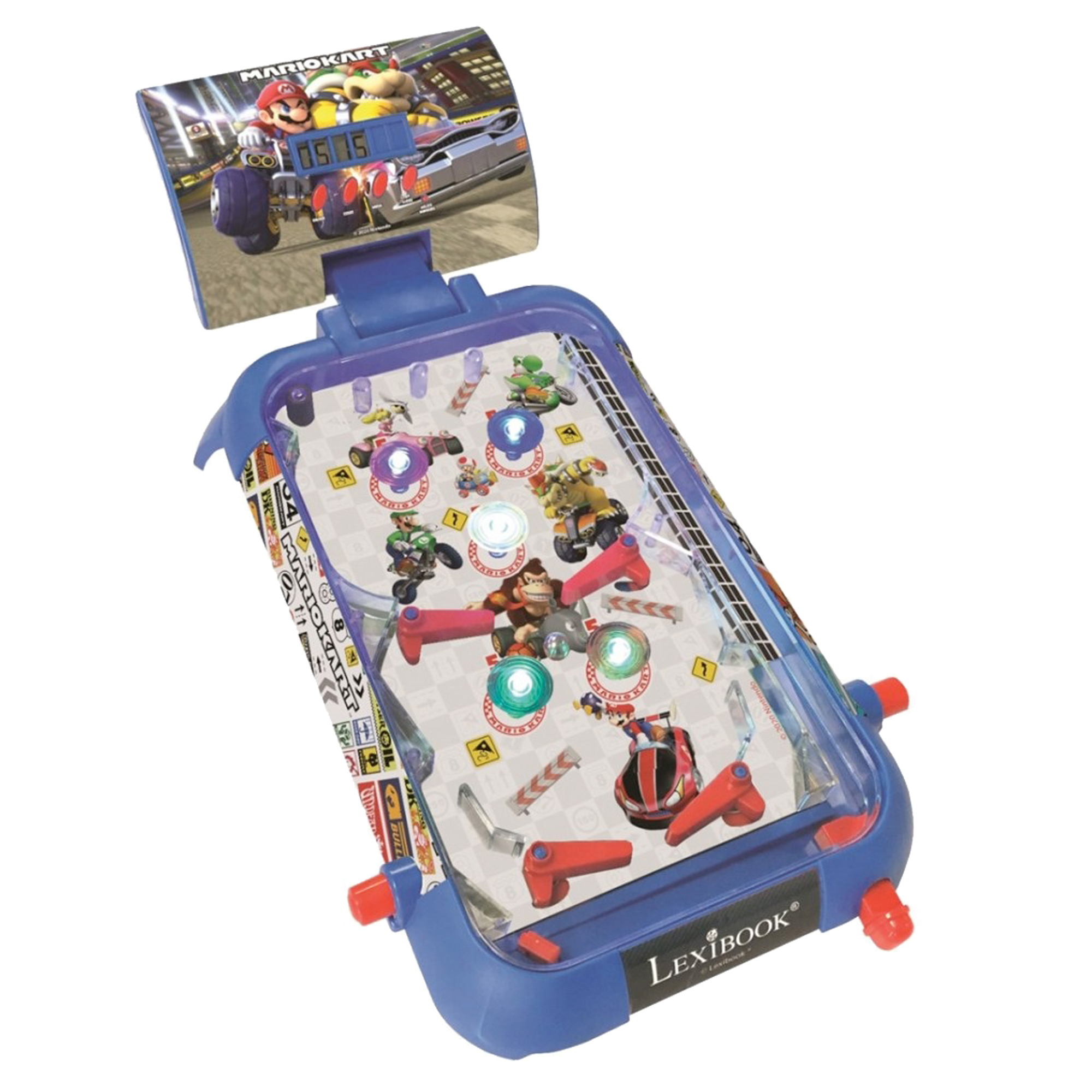 Lexibook Elektronický stolní pinball Mario Kart